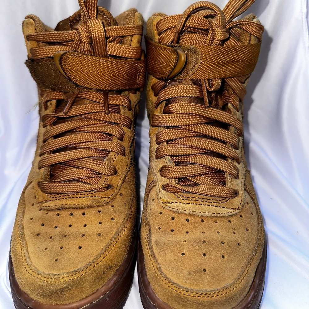Nike Brown High-Top Sneakers